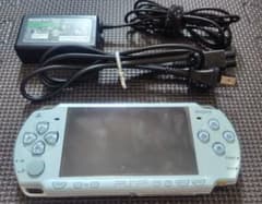 SONY PSP 2000 console, Felicia Blue, charger, memory card.