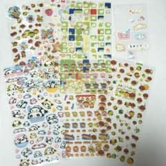 サンエックス キャラクターシールセット 平成レトロ まめゴマ