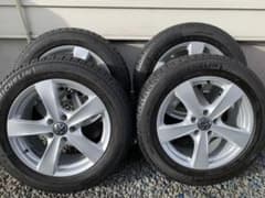 スタッドレスタイヤホイール4本セット VW フォルクスワーゲンのサムネイル