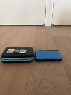 【動作確認済】ニンテンドー3DS LL 本体・ケース・ソフト3本付きのサムネイル