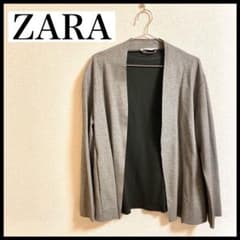 ZARA ザラ　カーディガン　ジャケット　グレーのサムネイル