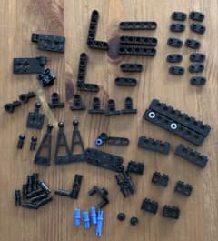 【安心のメルカリ便！】レグルレグナスデッキパーツ 正規品】LEGO レゴ ブラック系 テクニック ジョイント パーツセット