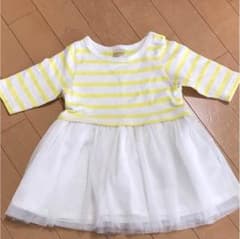 週末のみ値下げ❗️ petit main チュールワンピース ＊のサムネイル
