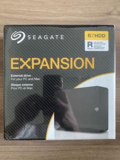 Seagate Expansion 6TB 外付けHDD 本体 - メルカリ