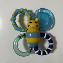 〖中古〗サッシー カミカミみつばち ブルー　歯固めのサムネイル