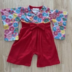 ベビー袴 ロンパース 70サイズのサムネイル
