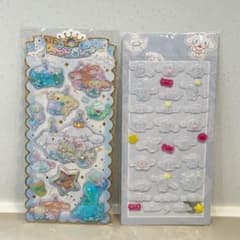 シナモロール ウォーターシール　ぷくぷく立体シールのサムネイル