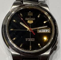 SEIKO 5 自動巻き腕時計 21石のサムネイル