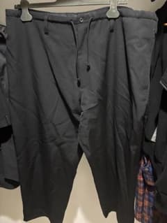 Yohji Yamamoto POUR HOMME ウールギャバ 紐パンツ - メルカリ