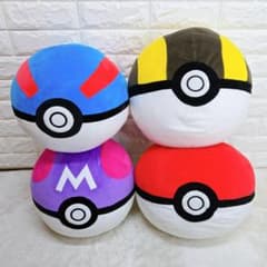 【T】　マスターボール　ハイパーボール　スーパーボール　モンスターボール　4個