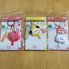BT21 minini 키 커버 TATA & CHIMMY & RJ 세트