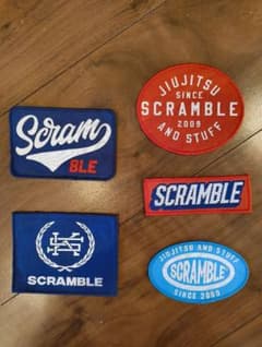 SCRAMBLE ワッペン（パッチ）・ステッカーセットのサムネイル