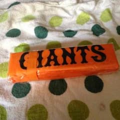 巨人  オレンジクッション  非売品のサムネイル