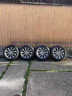 トヨタ ヴェルファイア30前期 17インチ ホイール4本セット TOYOタイヤ トヨタ ヴェルファイア30前期 17インチ ホイール4本セット TOYOタイヤ
