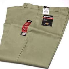 Dickies ワークパンツ カーキ 874 33×32のサムネイル