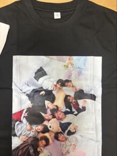 スノーマン　写真プリント Tシャツ 黒　2枚組のサムネイル