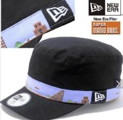 スーパーマリオブラザーズ×ニューエラ ワークキャップ・ブラック New Eraのサムネイル