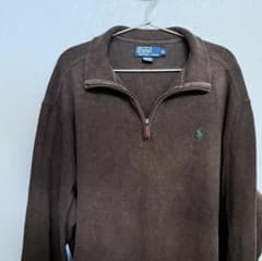 美品 POLO Ralph Laurenラルフローレン ハーフジップ スウェットのサムネイル