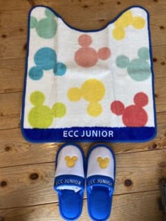 【フーミウ様】ミッキー　トイレマット　ECC JUNIOR 限定品のサムネイル