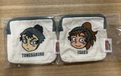 忍たま乱太郎 スクエアポーチ その3 伊作 留三郎 2点セットのサムネイル