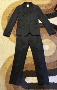 アニエスベー スーツ パンツ 上下 セット 黒 ブラック アニエスベー スーツ パンツ 上下 セット 黒 ブラック 90s フランス製