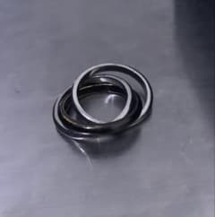 「CTHY」LAYERD RING（BLACK•17号）のサムネイル