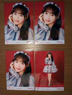LOVE イコラブ 音嶋莉沙 生写真 劇薬中毒 歌唱衣装② セミコンプ4枚