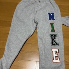 NIKE セットアップグレー ロゴ刺繍 Lのサムネイル