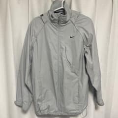 NIKE ナイキ CLIMA-FIT ナイロンジャケット グレー メンズ Lのサムネイル