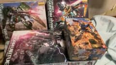 ガンプラ  mg ソレスタルビーイング4点セットのサムネイル