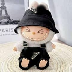 LABUBU ぬいぐるみ着　ラブブ服ぬい服　着せ替え服　2点セット (人形無)のサムネイル