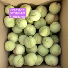 訳あり、カチカチ桃加工用11キロのサムネイル