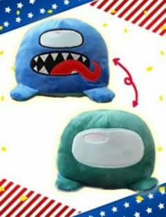 海外限定 Among Us ぬいぐるみ 青 緑のサムネイル