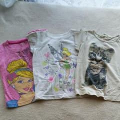 女の子 2歳～3歳 Tシャツ3枚セットのサムネイル