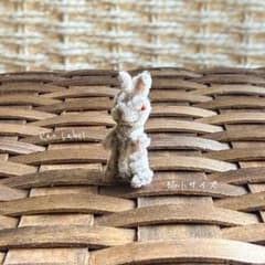 モールアート アンティーク風 うさぎ ドールハウス ミニチュア