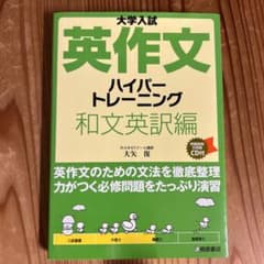 大学入試英作文ハイパートレーニング 和文英訳編のサムネイル