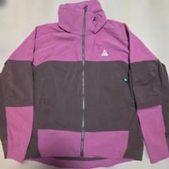 美品)NIKE ACG フルジッパー ジャケット ピンク/ブラウン - メルカリ