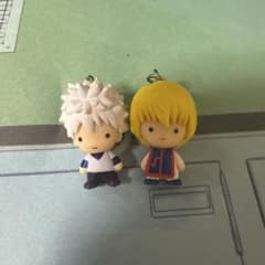 HUNTER×HUNTER キルア クラピカ キーホルダー 2個セット　開封済みのサムネイル