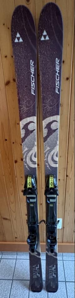 フィッシャー スキー板 WATER 78 181センチ ビンディング付き - メルカリ