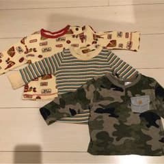 3枚長そでセット 80のサムネイル