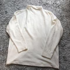 【美品】ソフトニットフリースハイネックT /ユニクロのサムネイル