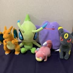 【まとめ売り】ポケモン ぬいぐるみ 5点セットのサムネイル