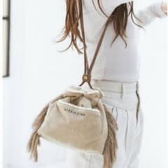K★様専用 完売商品 アリシアスタン 巾着バッグ/ベージュのサムネイル