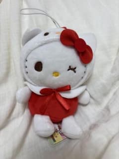 ゆるかわ サンリオキャラクターズ 干支ポンチョぬいぐるみ キティのサムネイル