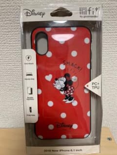 iPhoneXR ケース　ディズニー　ミニー　llll fi +のサムネイル