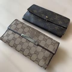 GUCCI / ルイ・ヴィトン 財布　2つセットのサムネイル