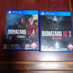 PS4 BIOHAZARD RE：2＆BIOHAZARD RE：4セットのサムネイル