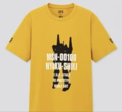 【新品】UNIQLO ユニクロ ガンプラ 40周年 UT メンズ (イエロー)