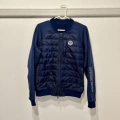 ジャックバニー ゴルフ 中綿切替ジャケット 裏起毛 防寒アウターのサムネイル