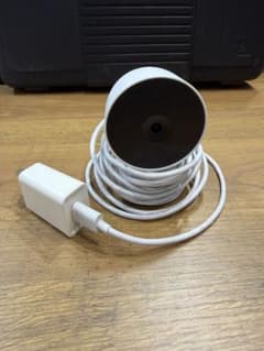 Google Nest Cam （防犯カメラ：屋内用/電源アダプター式）箱無し